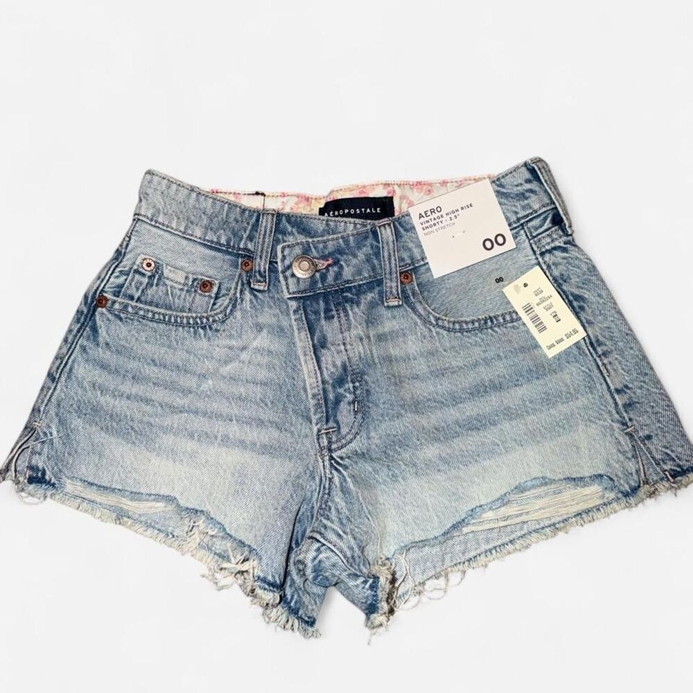 Aeropostale Women's Blue Shorts